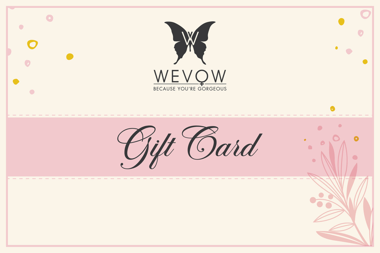WEVOW 1000 GIFT CARD - WEVOW