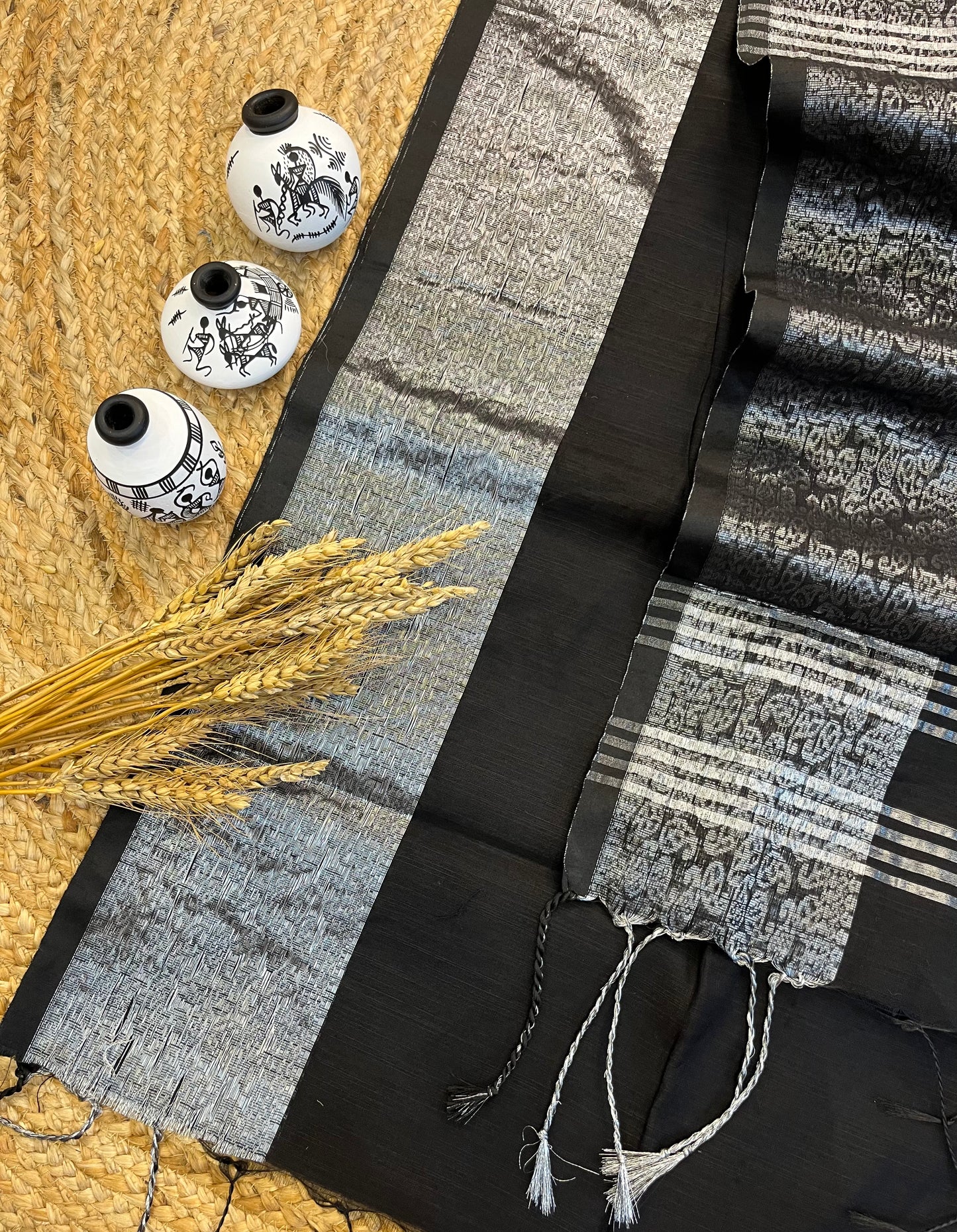 Midnight Whispers cotton Saree - WEVOW