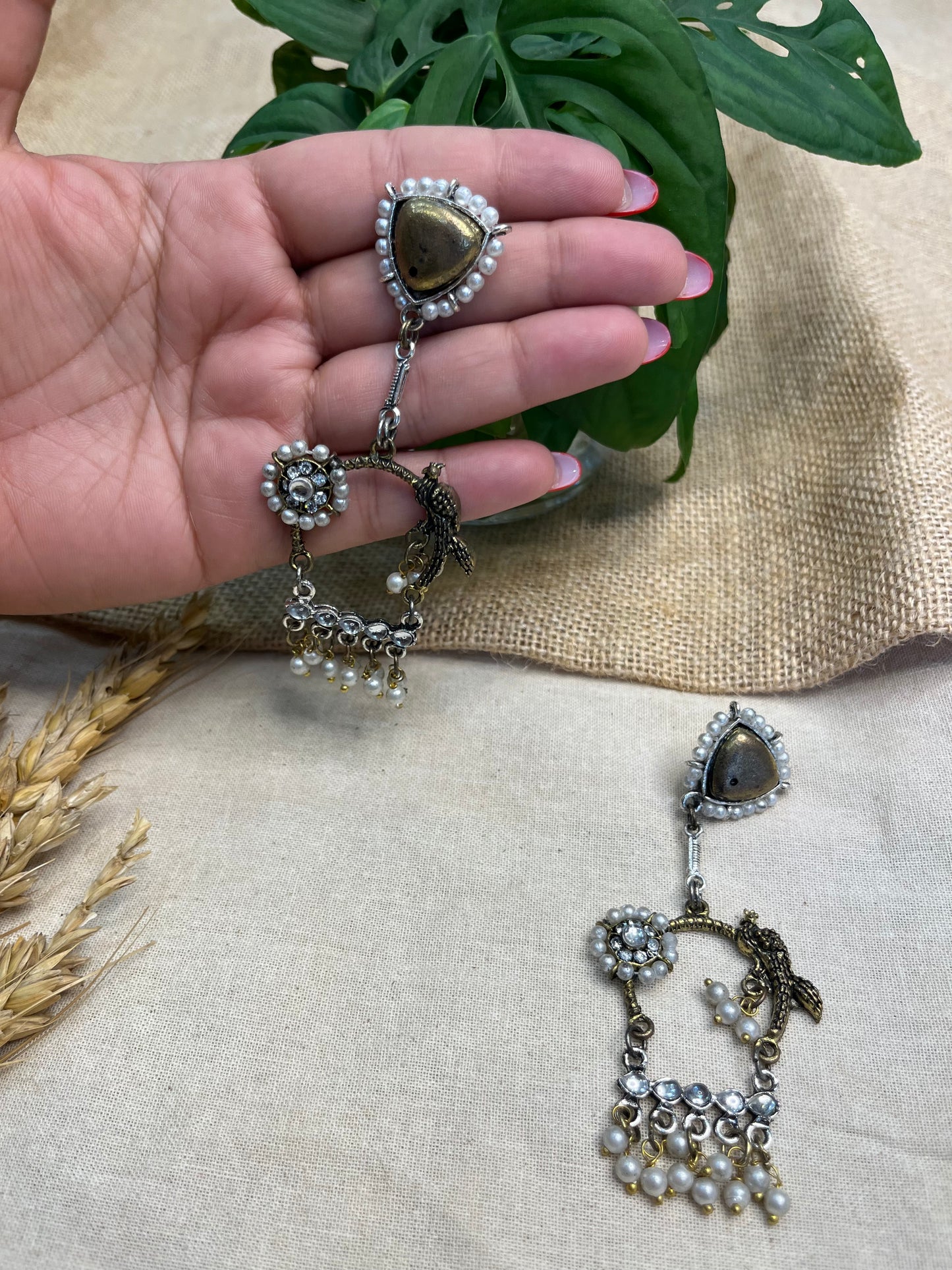 Vintage-Inspired Heart and Tassel Earrings - WEVOW