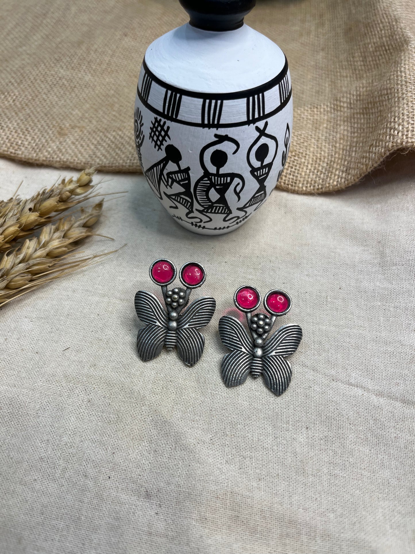 Delicate Butterfly Drop Earrings - WEVOW