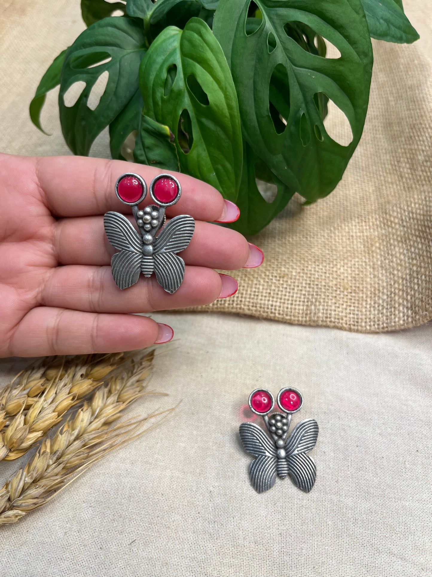 Delicate Butterfly Drop Earrings - WEVOW