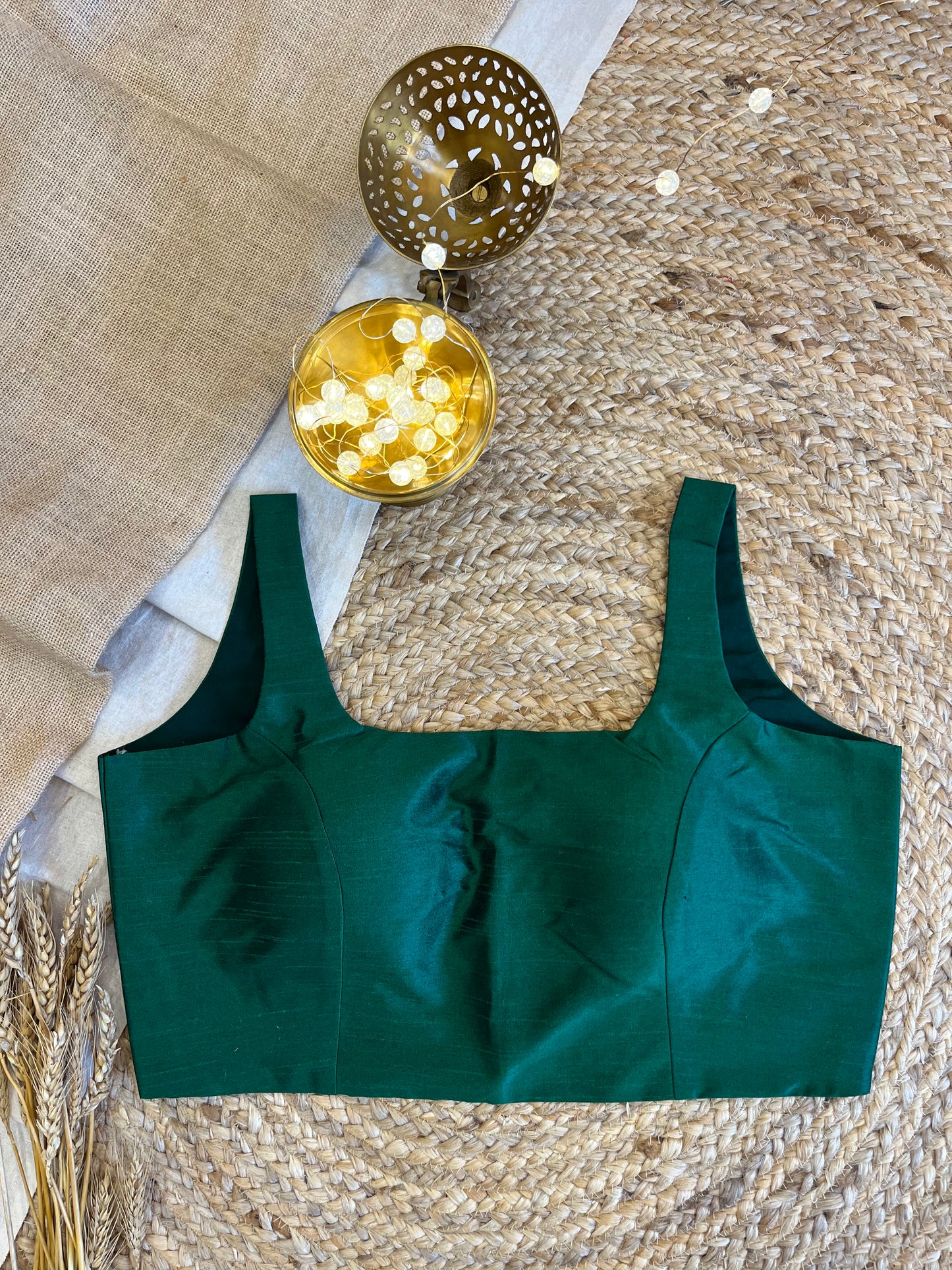 Green Radiance Blouse - WEVOW