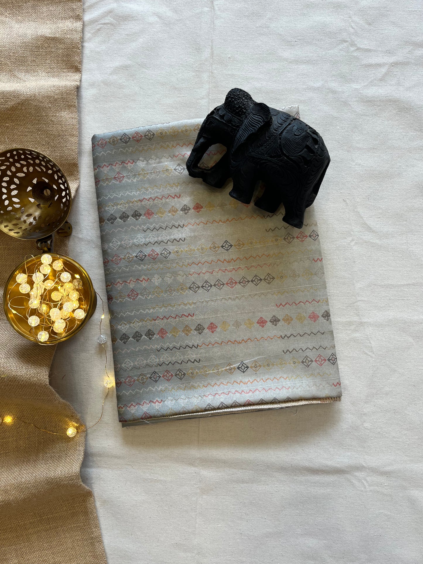 Exquisite Tussar Embroidery Saree – A Masterpiece of Craft