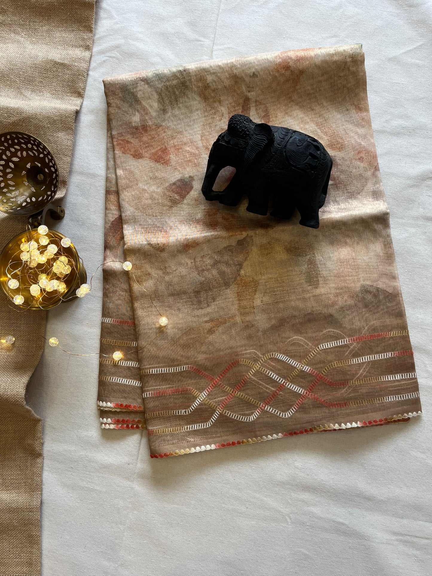Graceful Tissue Kota Silk Saree – Lightweight Elegance