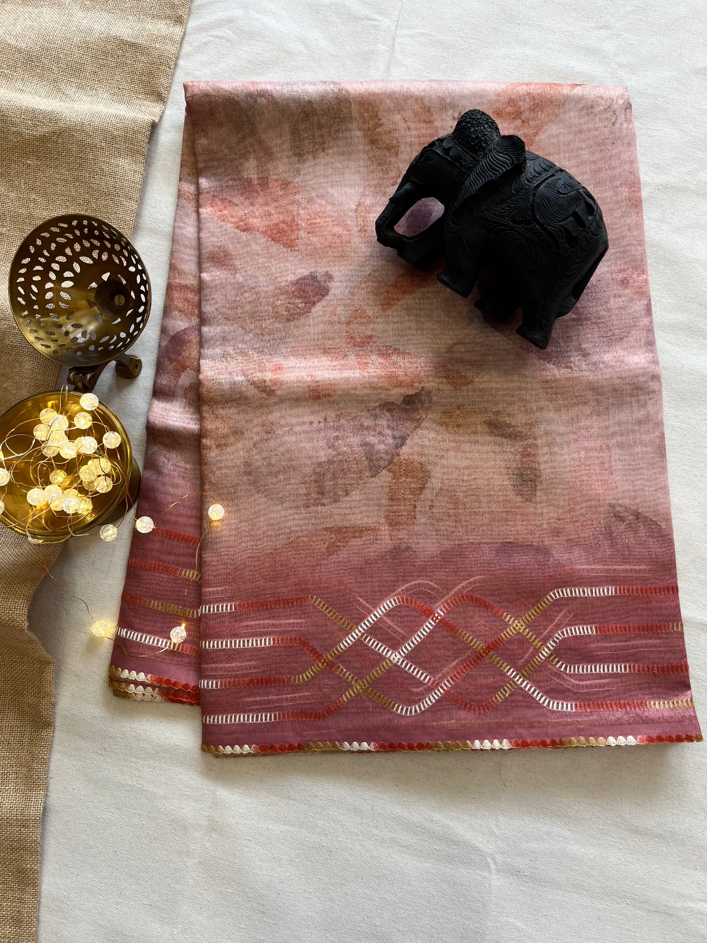 Elegant Tissue Kota Saree with Subtle Shine