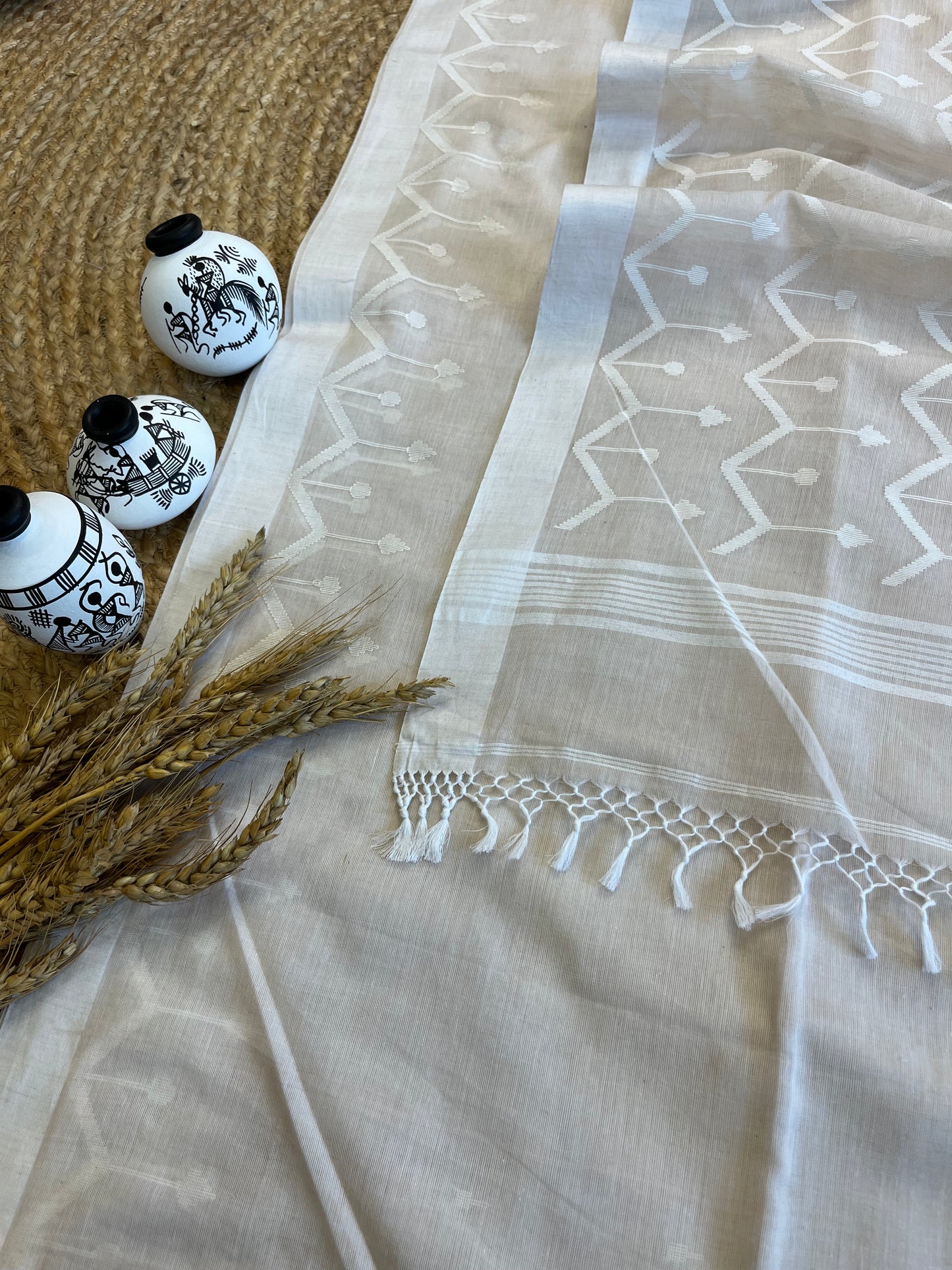 Subtle Sophistication Cotton Saree - WEVOW