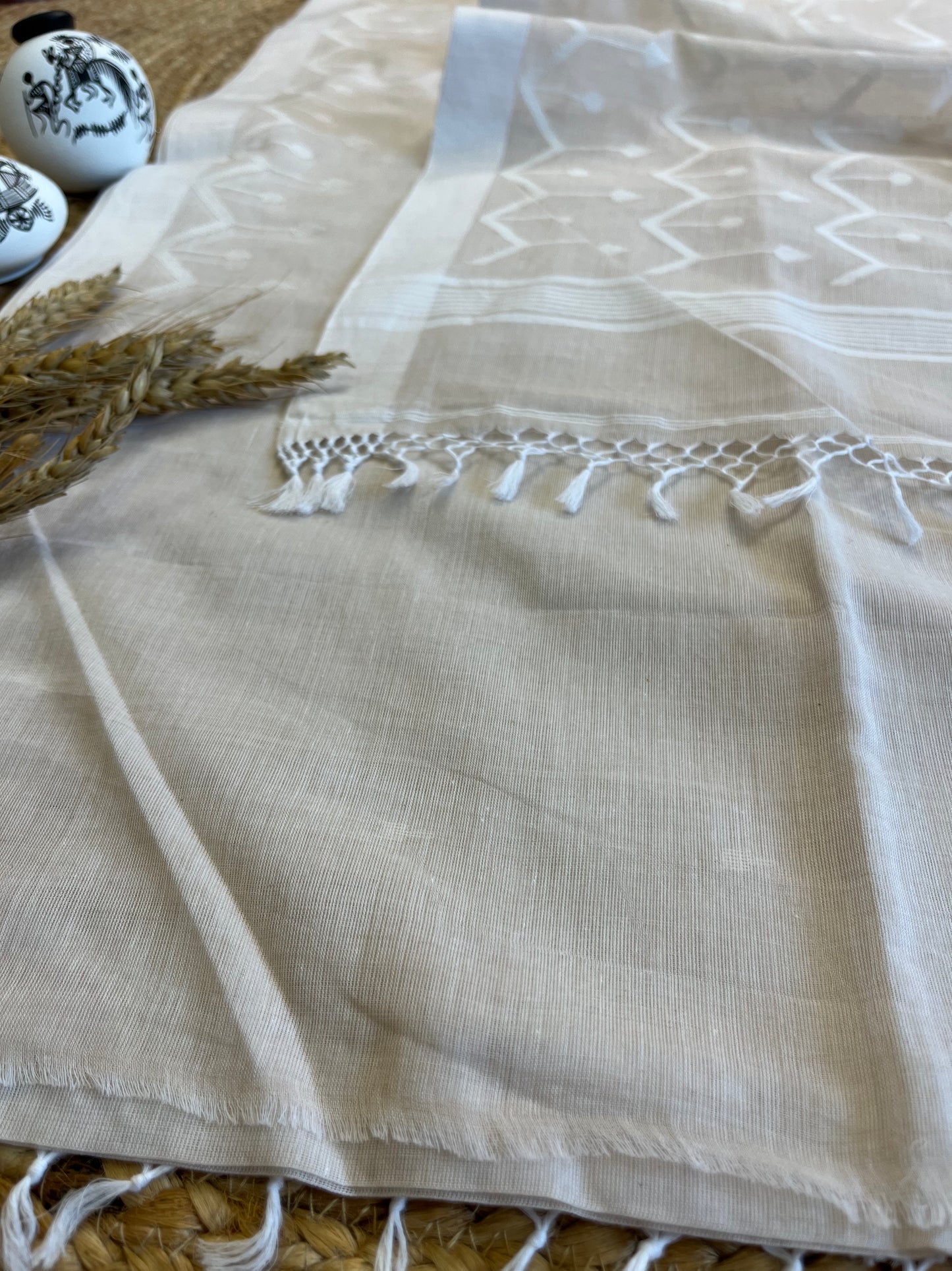 Subtle Sophistication Cotton Saree - WEVOW