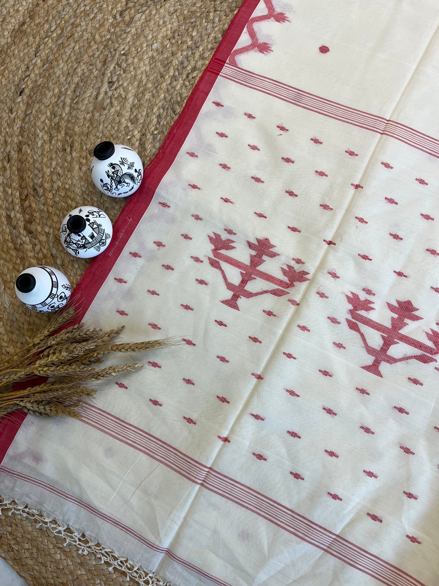 Timeless Treasure Cotton Saree - WEVOW