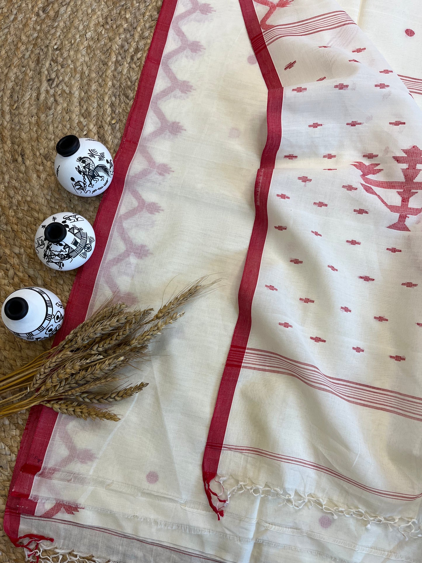Timeless Treasure Cotton Saree - WEVOW