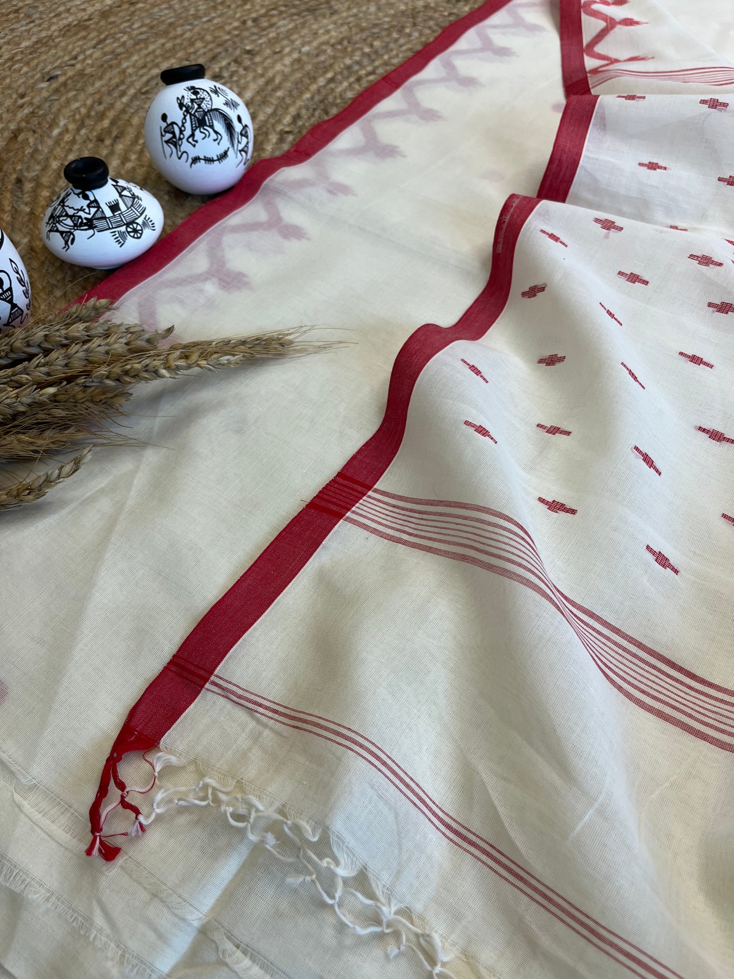 Timeless Treasure Cotton Saree - WEVOW