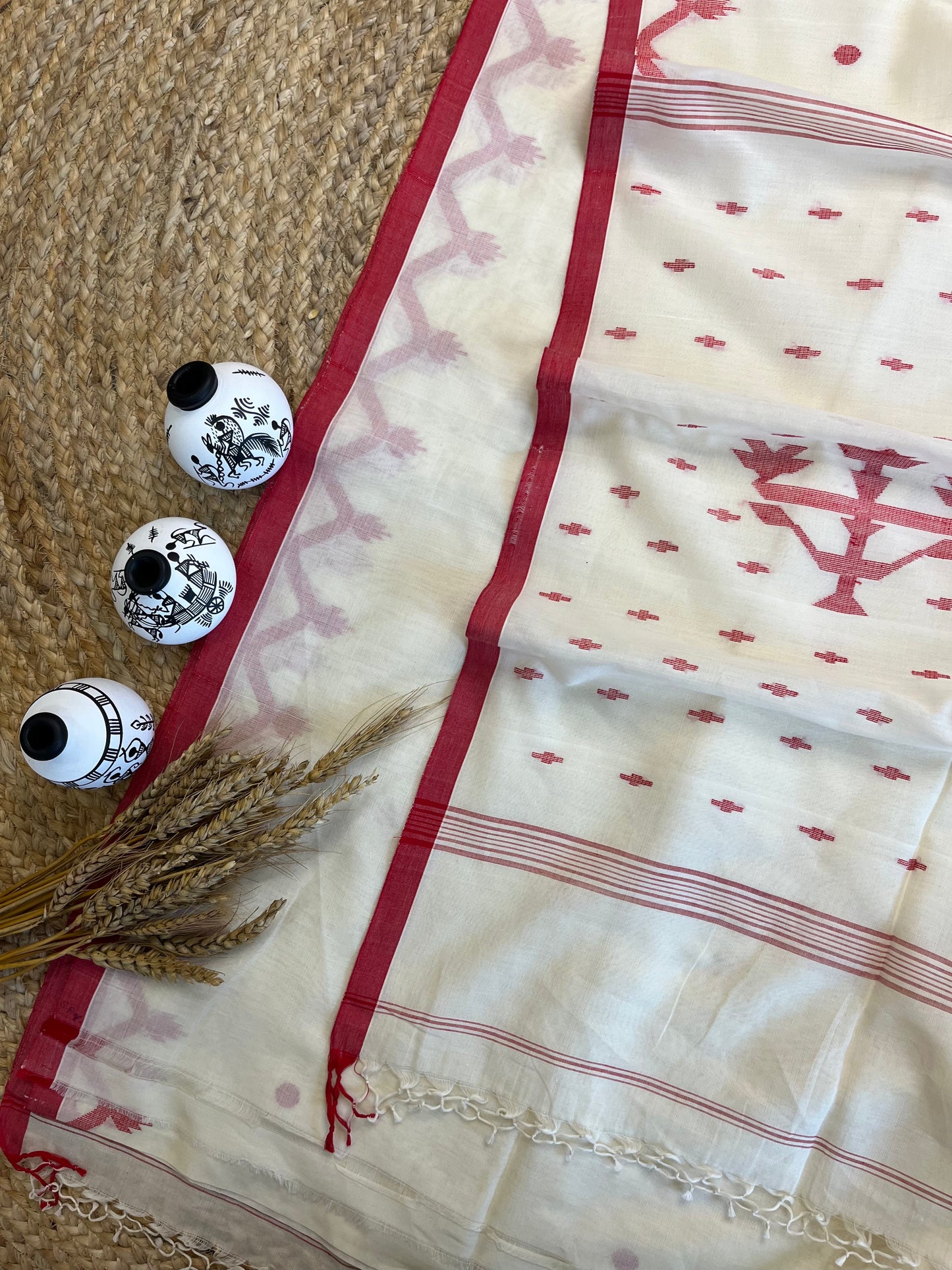Timeless Treasure Cotton Saree - WEVOW
