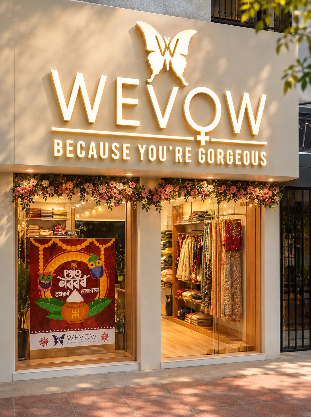Exterior of the Nagerbazar WEVOW store