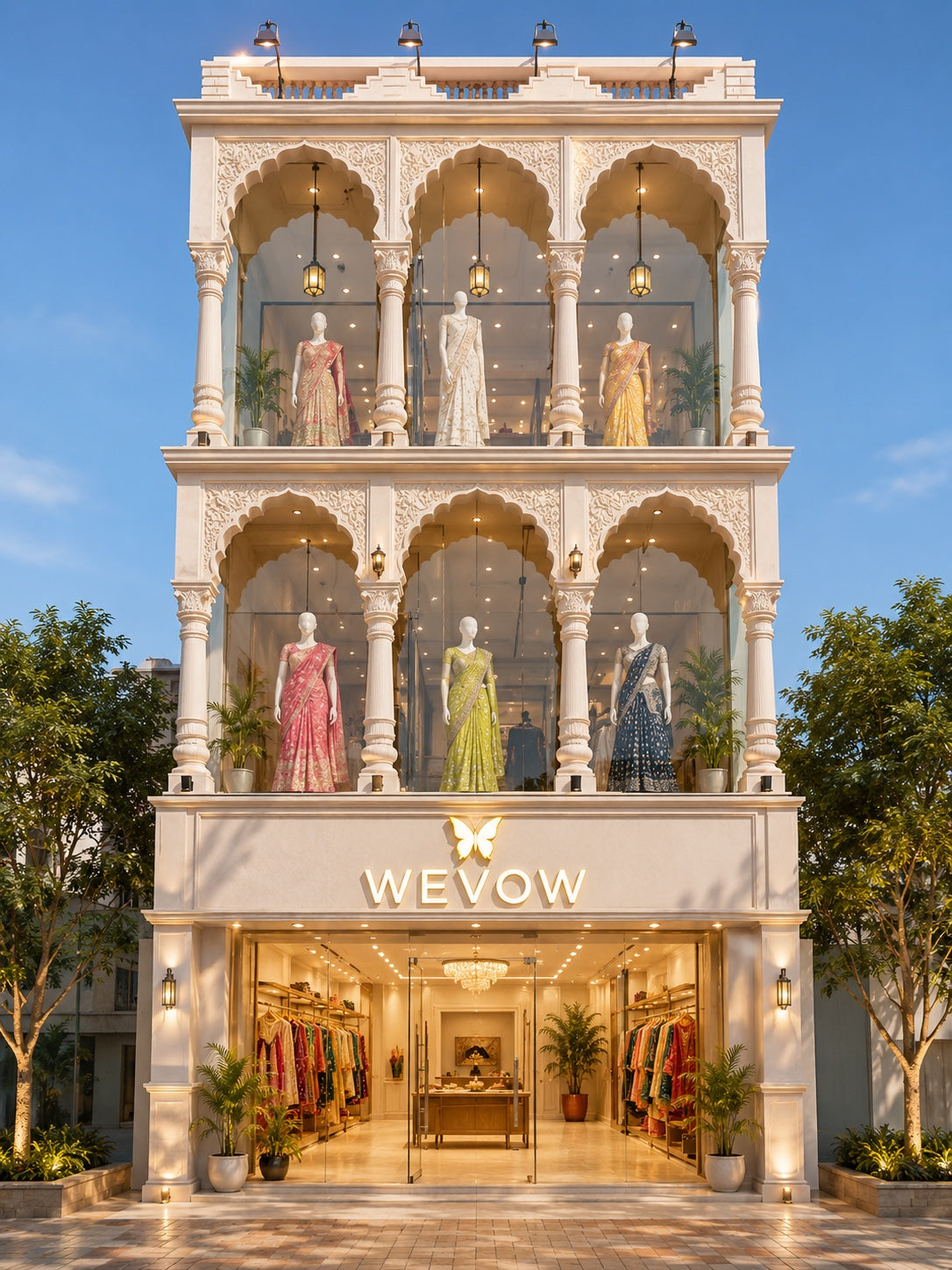 Exterior of the Kanchrapara WEVOW store