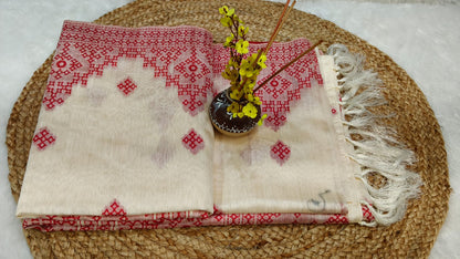 Pure Tussar Silk - a natural, handwoven silk known for its rich texture and breathable quality