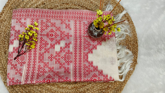 Pure Tussar Silk - a natural, handwoven silk known for its rich texture and breathable quality