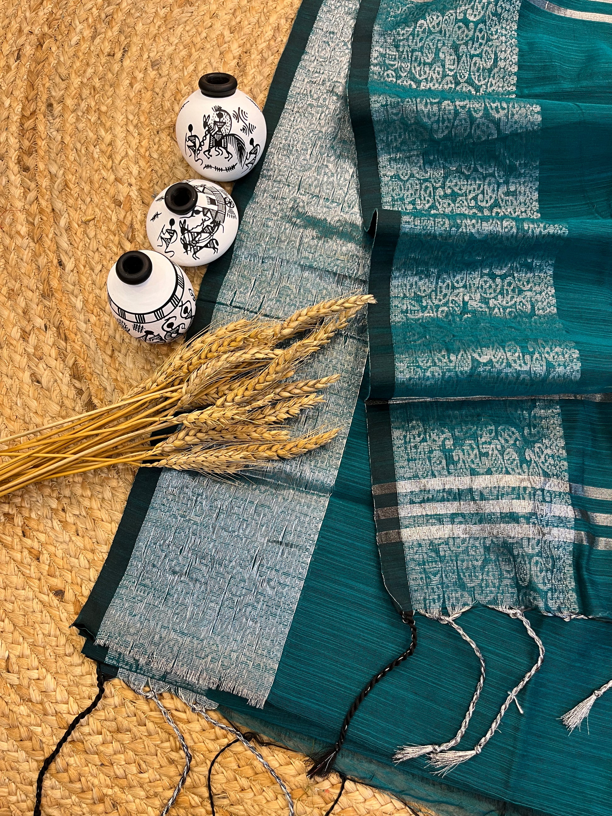 "Mystical Magic" Cotton Saree - WEVOW