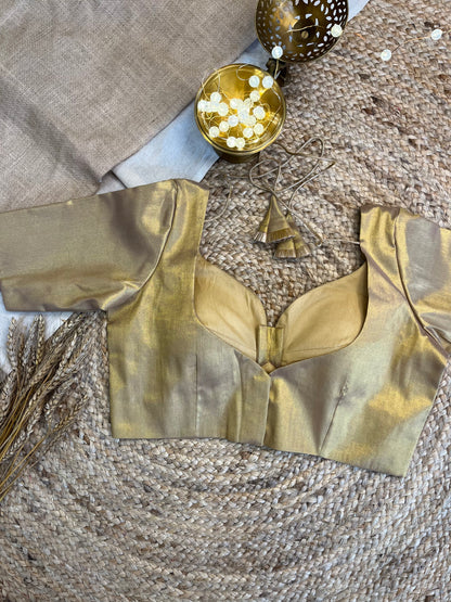 Sunlit Elegance Tissue Blouse - WEVOW