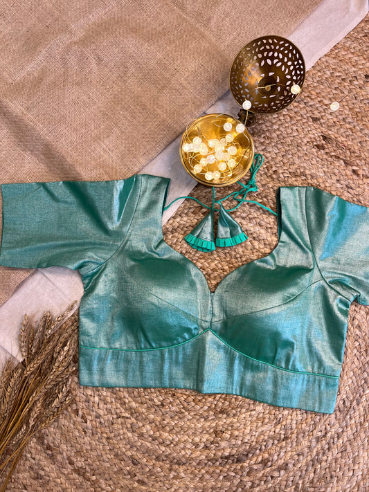 Aqua Breeze Tissue Blouse - WEVOW