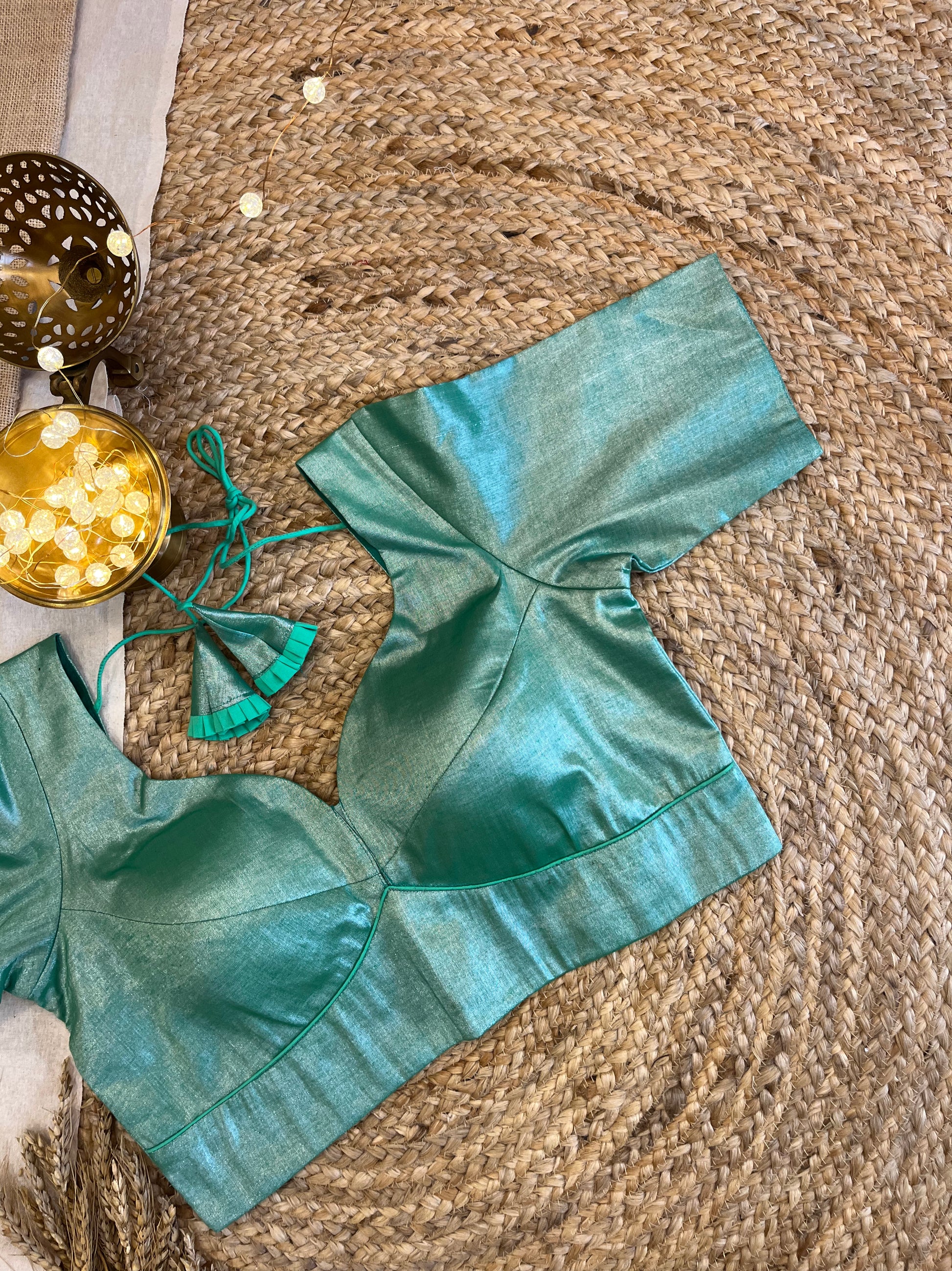 Aqua Breeze Tissue Blouse - WEVOW