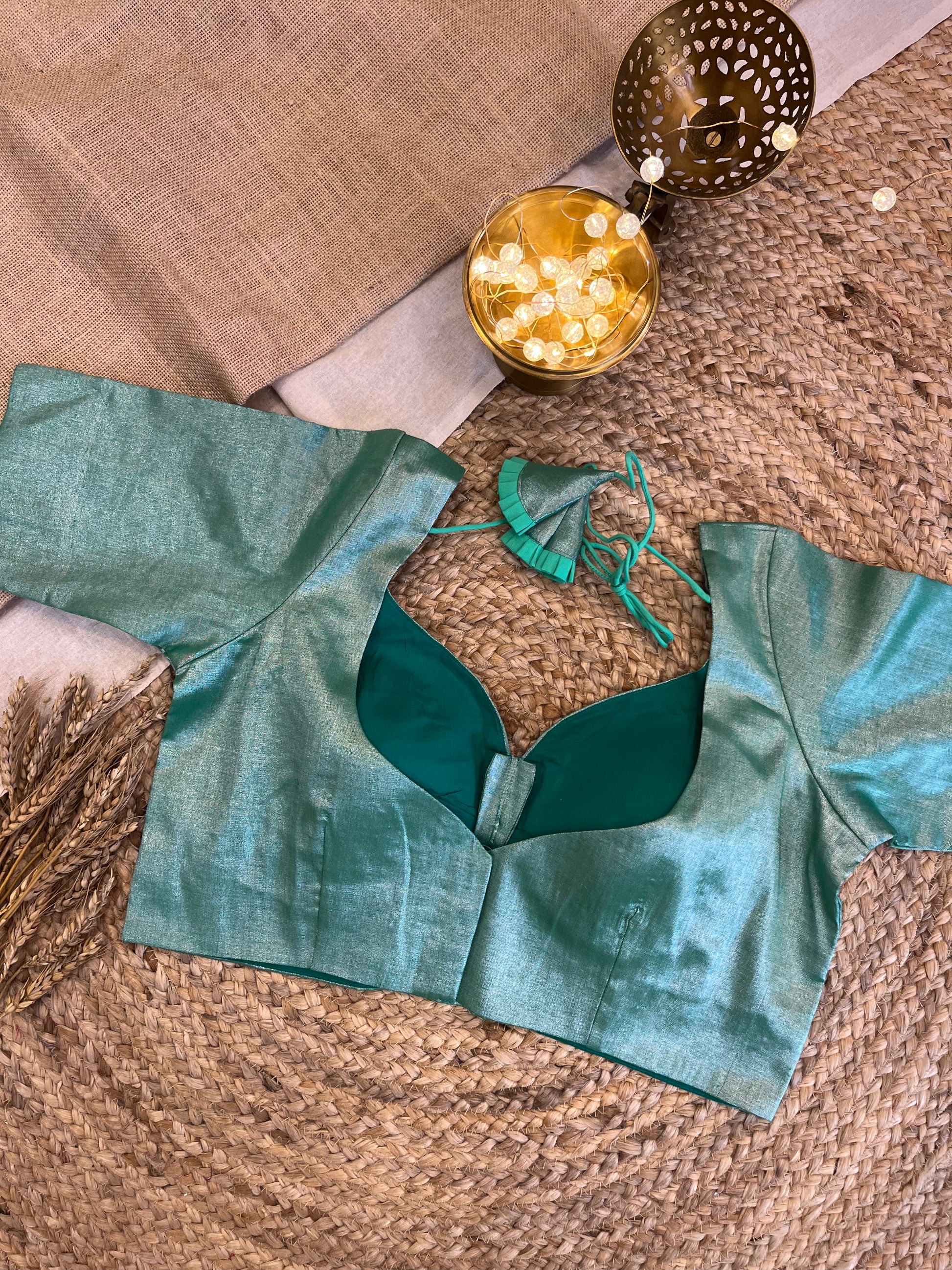 Aqua Breeze Tissue Blouse - WEVOW