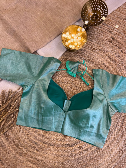 Aqua Breeze Tissue Blouse - WEVOW