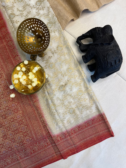 Exclusive Jaal Saree – Intricate Handwoven Design