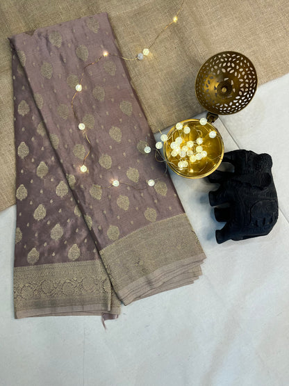Classic Big Buta Silk Saree – Artisan Craftsmanship