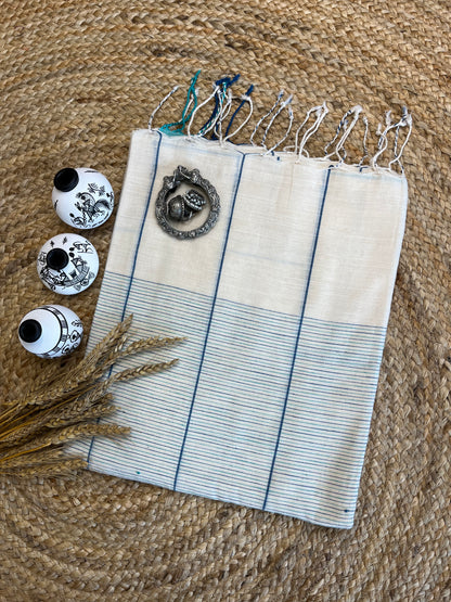 Aegean Dream Cotton Saree - WEVOW