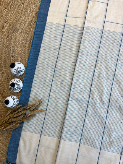 Aegean Dream Cotton Saree - WEVOW