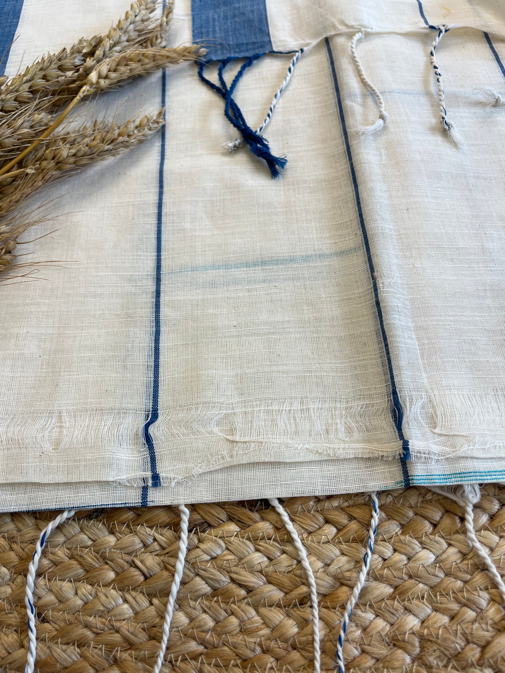 Aegean Dream Cotton Saree - WEVOW