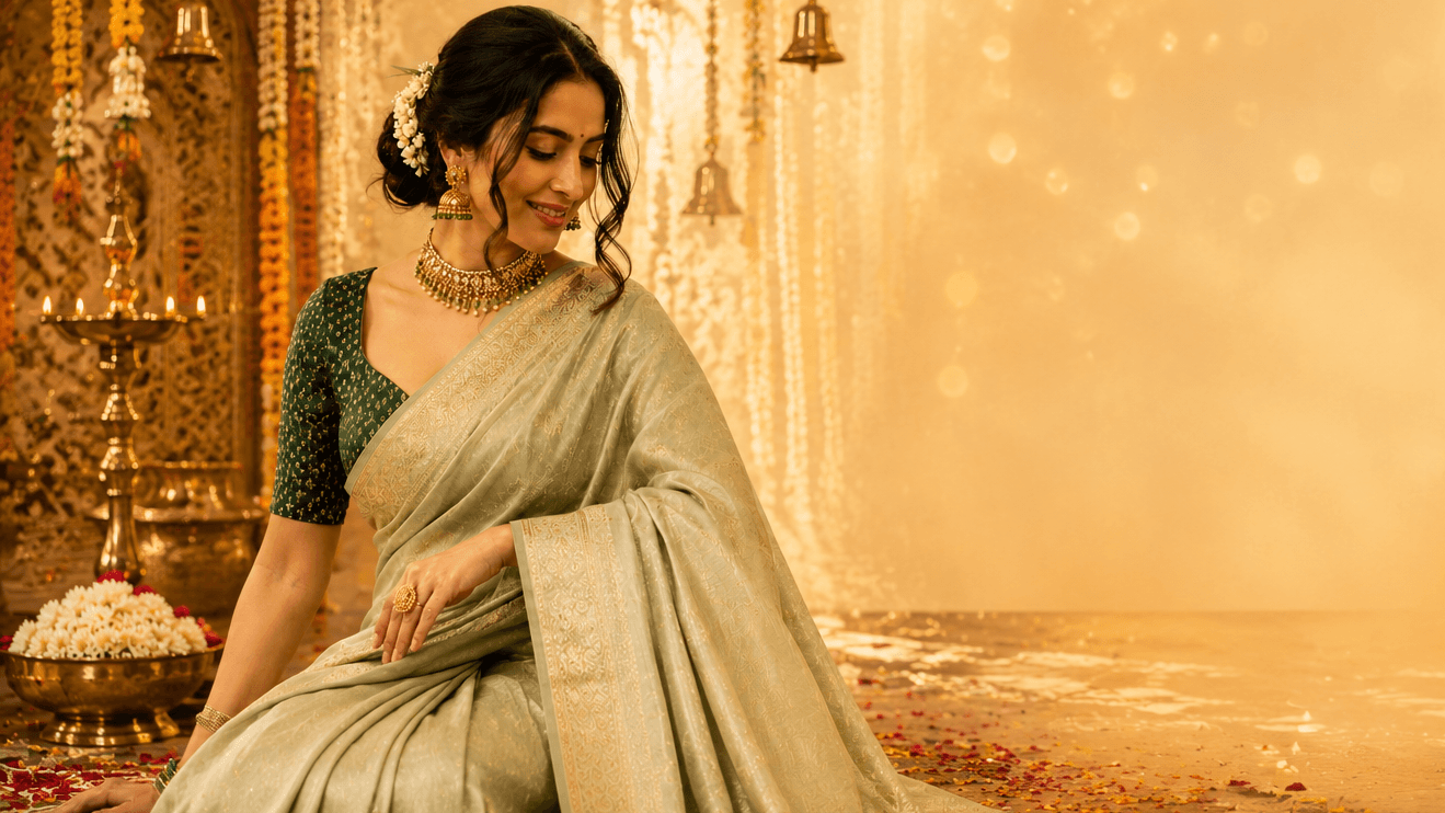 WEVOW festive Pujo collection banner